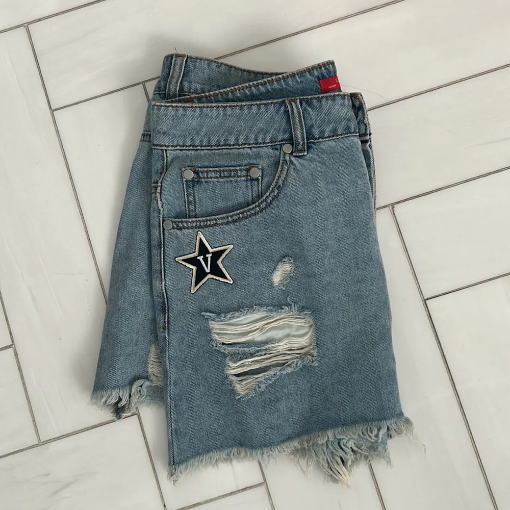 Vanderbilt Custom Made Denim Skirt - Picture 1 of 3